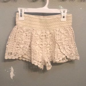 crochet shorts